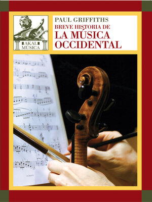 cover image of Breve historia de la música occidental
